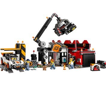 LEGO My City Skrotupplag med bilar 60472