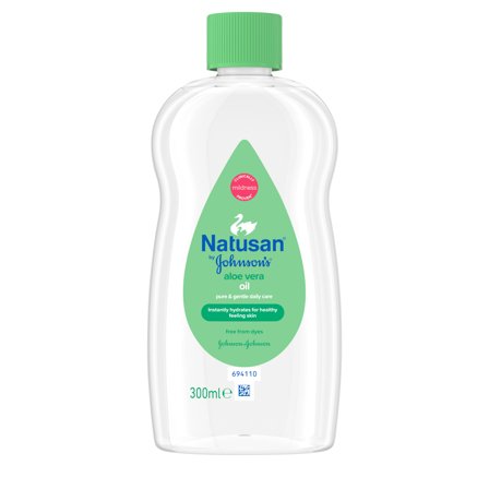 Natusan by Johnson's Aloe Vera Oil, 300 ml