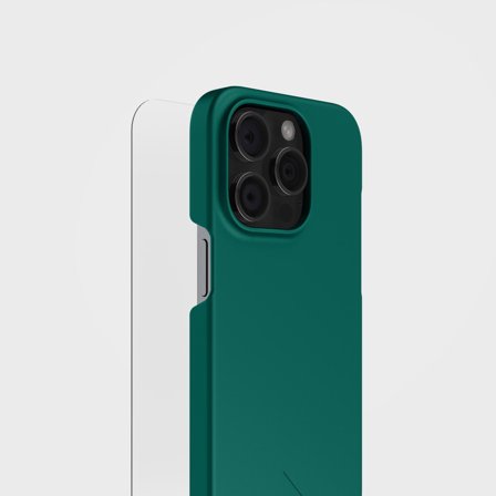 Ultramarine Green Paket aus Handyhülle und Displayschutz, iPhone 14 Pro