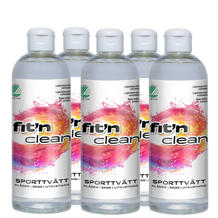 5-pack Fit'n Clean vaskemiddel