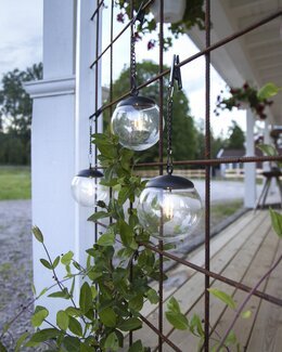 Solcellsdekoration Globe Transparent - Star Trading