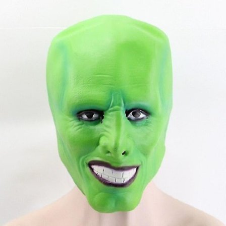 Sofirn Forkledd Geek Jim Carrey Maske Halloween Maske Latex Performance Ball Party Maske