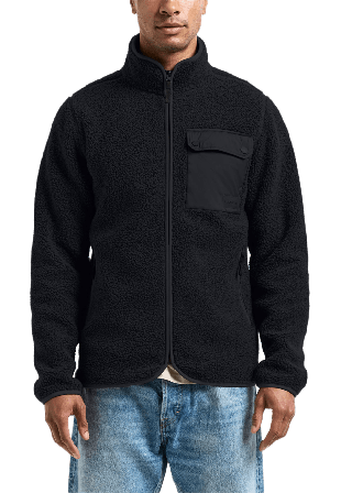 Didriksons Peter Fullzip Överdelar Herr Svart S