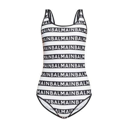 Balmain, Swimwear Wit, Dames, Maat:S