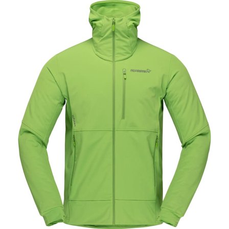 Norrøna Men's Lofoten Hiloflex200 Hood-C01 Men Mid layer tops Green XL