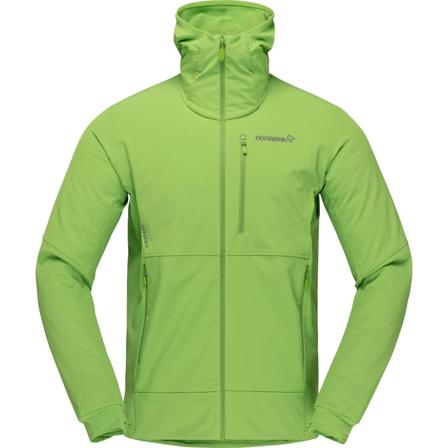 Norrøna Men's Lofoten Hiloflex200 Hood-C01 Men Mid layer tops Green L