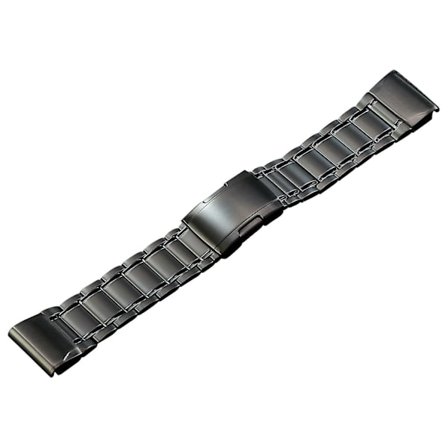 26mm 5 pärlor titanstål snabbspänne klockarmband för Garmin Tactix 7 Pro/Fenix 7X/6X Pro