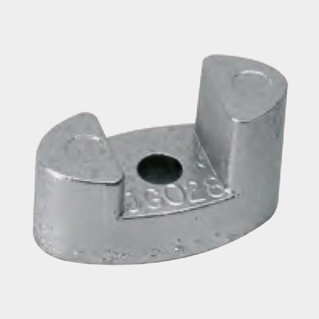 Anod zink Vetus för bog 23/50/80 samt drev 3kw