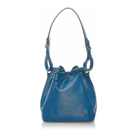 Louis Vuitton Vintage, Pre-owned Bag Blauw, Dames, Maat:ONE Size,leer