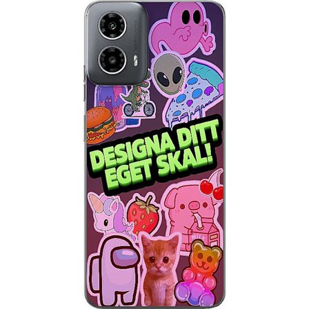 Design dit eget Motorola Moto G34 Mobilcover