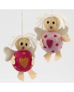 Beskrivelse Nålfiltede Engler - Creativ Company