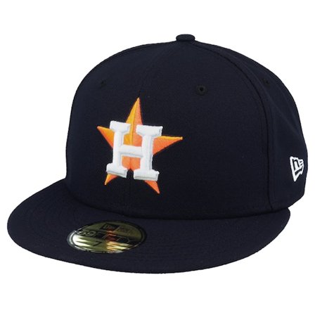 New Era - Azul fitted Gorra - Houston Astros Authentic On-Field 59Fifty Navy Fitted @ Hatstore