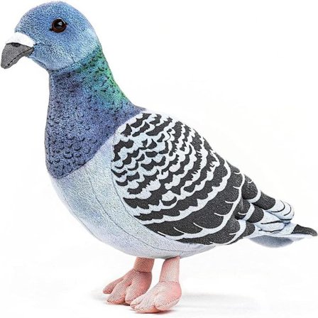 - City Dove - 20 cm (Høyde) - Plysjduve, Fugl - Kosedyr, Mykdyr