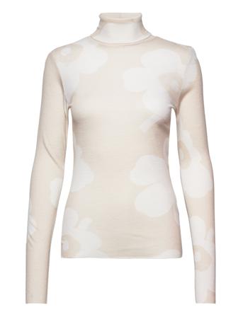 Vilina Juhlaunikko Turtleneck Shirt Turtleneck Polotröja Creme Marimekko