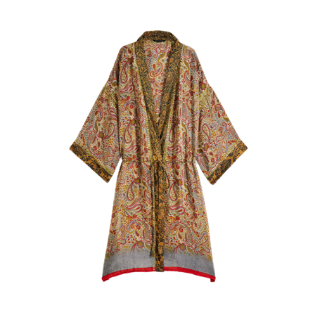 Rituals Jaypur Saree Kimono Morgonrockar Unisex Röd ONESIZE