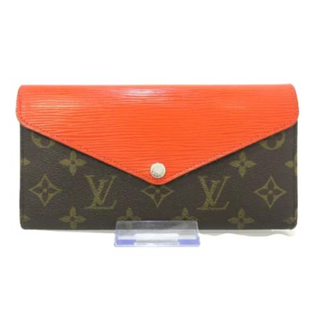 Louis Vuitton Vintage, Pre-owned Leather wallets Oranje, Dames, Maat:ONE Size