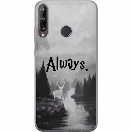Huawei P40 Lite E Genomskinligt Skal Harry Potter Hogwarts Leg