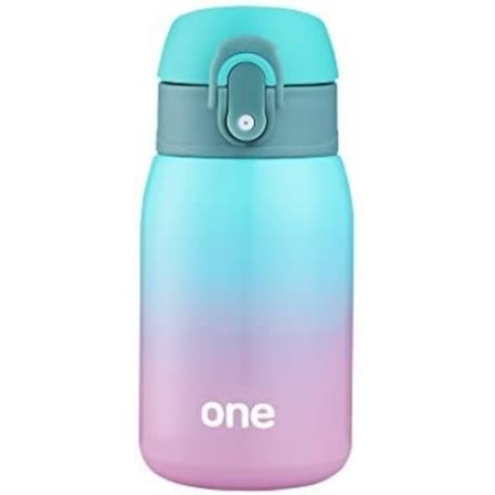 Lasten vesipullo, kaksinkertainen tyhjiöeristetty ruostumattomasta teräksestä valmistettu pullo 24 tunnin jäähdytykseen ja 12 tunnin lämmitykseen, 9oz