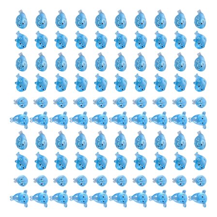 Miniature Sæl med Natlysende 100 STK Resin Kunst Dekorationer Hylde Ornamenter