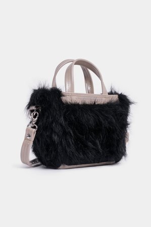 Biblio Mini Faux Bag Potato Opal
