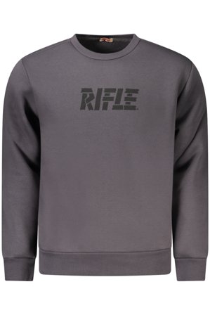 Rifle Felpa Senza Zip Uomo Grigio