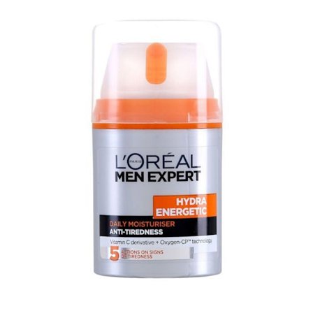 L'oréal hydrerande ansiktskräm - A0906103 - Men Expert Hydra Energetic Pump - Ansiktskräm 50 ml
