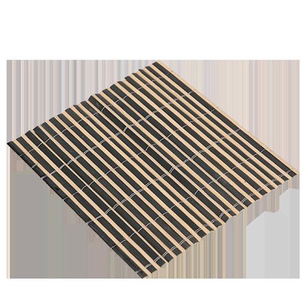 4 stk. bambusbrikke, vaskbare brikker, sklisikre, varmebestandige bordbrikker