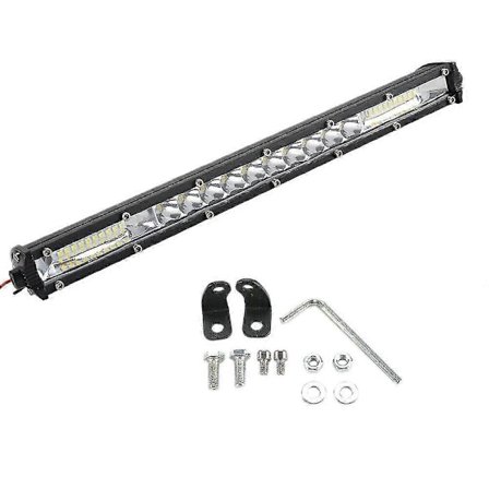 Ultratunn 1000W 12 tums LED Arbetslampa Bar Combo Flood Spot Offroad Truck UTV SUV