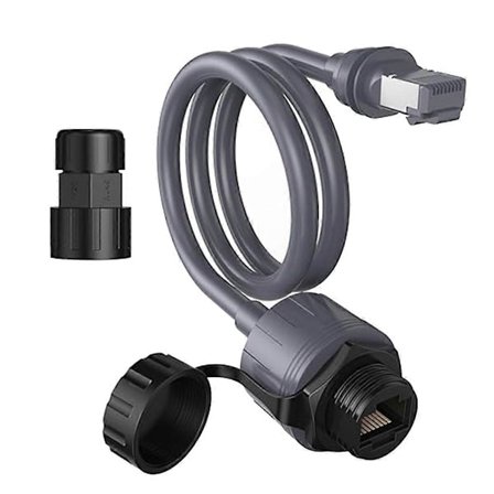 Starlink Ethernet-adapter Gen 3 Mini Starlink-kabelforlenger til RJ45-kobling Vanntett for Starlin