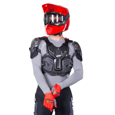 Leatt 6.5 Pro Chest Protector Grey S/M