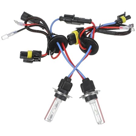 1 pari HID Xenon-lamppuja H7 35W 3200LM Auton ajovalojen muunnossarja Polttimot Palkkisarja 10000K Xenon-lamppu Polttimosarja_max
