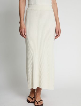 Bruun & Stengade Bs Desiree Skirt - Cream - XL