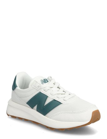 New Balance New Balance 370 Kids Bungee Lace - White - 33