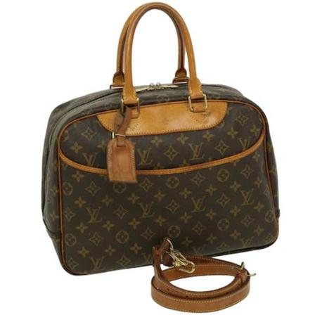 Louis Vuitton Vintage, Pre-owned Deauville Bag Bruin, Dames, Maat:ONE Size