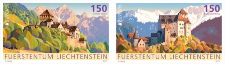 Liechtenstein - EUROPA 2017 - Postfrisk sæt 2v