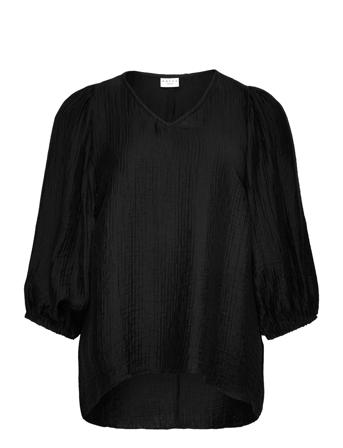 Kcjane Blouse Black Kaffe Curve