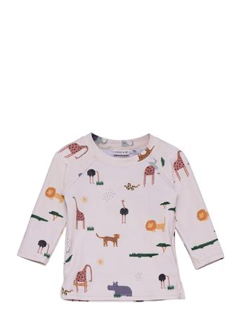 Noah Swim Tee Swimwear UV Clothing UV Tops Grå Liewood*Betinget Tilbud