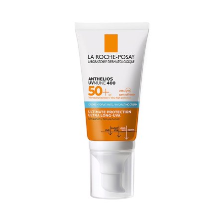 La Roche-Posay Anthelios UVMune Hydrating Creme SPF 50+ 50 ml, Skincare, Solcreme, Solcreme Til Ansigtet