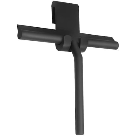 Xceedez Dusjnal For Dusjdør i Glass, Dusjvegg, 8,7" Silikonnal, Baderomsnal Med Opphengningskrok, Svart