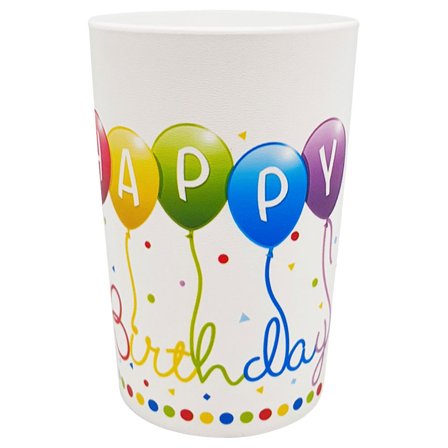 Happy Birthday Streamers Mukit Uudelleenkäytettävät