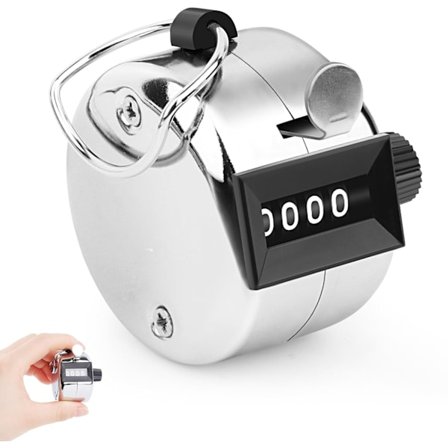 Digital Klikkteller, Manuelle Tellere, Klikkteller, Manuell Personteller, Telleverk, Personteller, Golf, Mekanisk Klikker for Mekanisk M