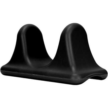 Muskelafslapningsværktøj, Smertelindring Psoas Massageværktøj Tryk Terapeutens Håndform til Ryg for Lår (sort)