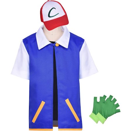 Aikuisten ja lasten unisex-asu, cosplay-takki, hanskat ja hattusetti kouluttajalle Halloween-huppari