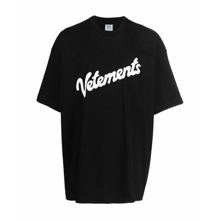 Vetements, T-shirt Czarny, Mężczyzna, Rozmiar: M
