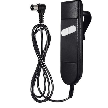 Lænestols Kontrol Recliner Håndkontrol 2 Knap Kontrol Med Op Og Ned, 5 Ben Håndkontrol Sort Udskiftnings Stol Kontrol Han