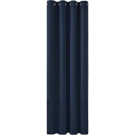 Dørgardin Termisk Isoleret Gardin Øjeblikkeligt Sortgardin