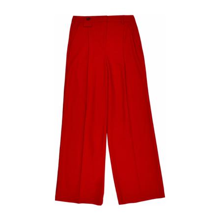 Alysi, Wide Trousers Rood, Dames, Maat:S
