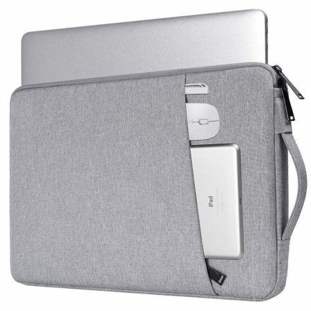 INF Laptopveske 14,1 tommer/15,4 tommer Canvas Grå_yux