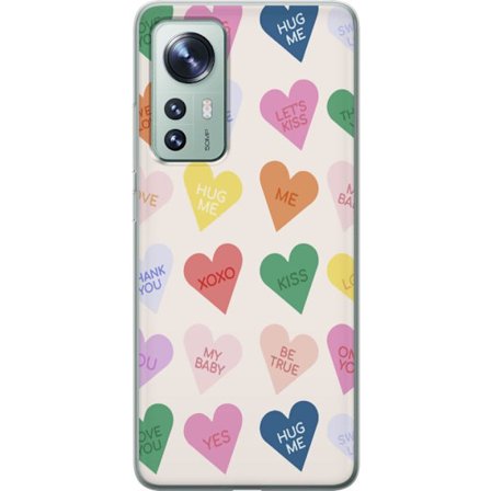 Kompatibelt Mobilskal till Xiaomi Xiaomi 12 CandyHearts