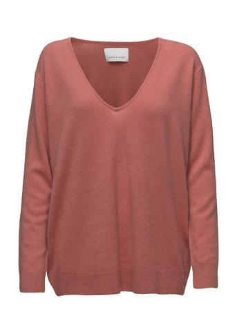 Boston V-Neck 6304 Pulllover Rosa Samsøe Samsøe